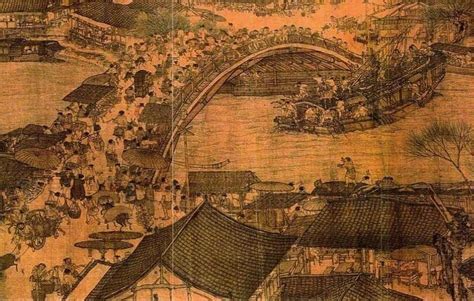  清明上河図：絵巻物における日常と華麗なる時代の融合！